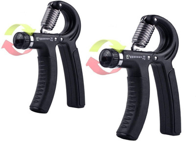 TRUE INDIAN Hand Grip Band For Gym Strengthener Hand Gripper Men Forearm Exercise Handgrip Fitness Accessory Kit Kit