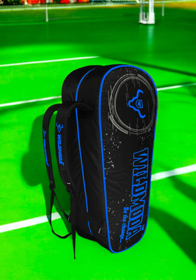 Wildmoda Passion Premium 2-Compartment Badminton & Tennis Unisex racquet Bag(Black, Kit Bag)