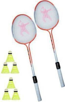 STYRKR badminton racket with 6 shutlecoke Branded Badminton Kit
