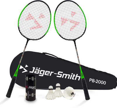 Jager-Smith PB-2000 Combo & Featherlite 2 Shuttle Badminton Kit