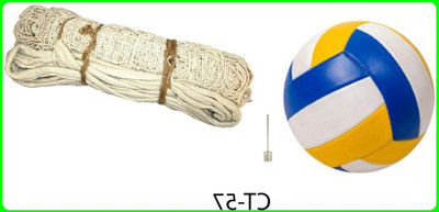 zxxxt md_Kit_Premium Quality Volleyball With Cotton Net CT-57 Volleyball Kit