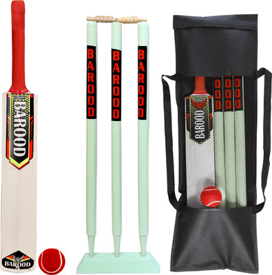 BAROOD Jumbo Cricket Kit Size 4 Age (9 Year to 11 Year ) Bat Length 74cm Cricket Kit