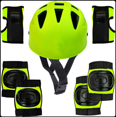 ZEFFER Skating Guard Kit for Skating,Cycling free Size(7pcs set) Skating Helmet_pri Skating Kit