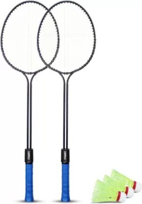 ANS SPORTS BADMINTION SET DOUBLE WRAD WITH 3_PC SHUTTLE COCK Badminton Kit