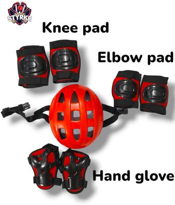 STYRKR Skating and Cycling Protection ( Age7 to 14 Year )Medium _69233 Skating Kit