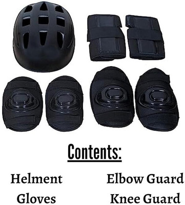 prikli Skating Protective Kit for Kids Set of 7pcs Skating Guard Cycling Kit Skating Kit