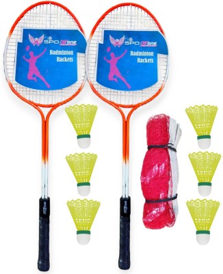 SPO Zone MN-2 Badminton Kit Combo Set Badminton Kit