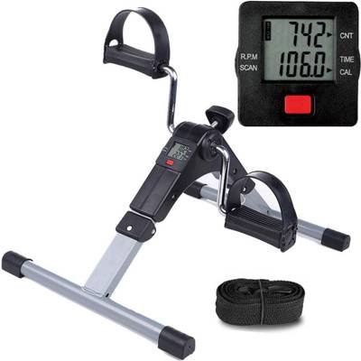 WErFIT Mini peddler Exercise cycle for Home with Adjustable Resistance, Exercise Bike Mini Pedal Exerciser Cycle