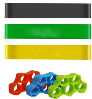 QUICK FIT COMBO 3 Level Finger Stretcher,Exerciser-Loop band set of 3 For Exercise Fitness Accessory Kit Kit