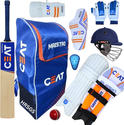 Solutions24x7 LIVE YOUR DREAMS WITH NEW EDITION FULL SIZE CRICKET SET KIT FOR 15+ YRS Cricket Kit