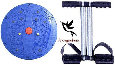 Khargadham HOME GYM DTT and twister For Men and Women Fitness Accessory Kit Kit