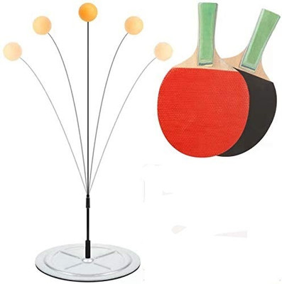 Zuuluzrs Indoor Outdoor Ping Pong Table Tennis Trainer | Sports Toy Table Tennis Kit