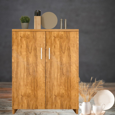 SPECIALITY PANELS 2 Doors with 4 Shelfs Multipurpose Cabinet with Termite Resistance Engineered Wood Kitchen Cabinet(Finish Color - Cochwood Dark, DIY(Do-It-Yourself))