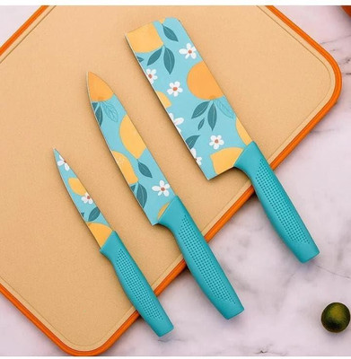 Umite Chef 1 Pc Stainless Steel Knife Set BloomBright Garden 3-Piece Knife Set