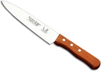 JUVIL 1 Pc Stainless Steel Knife Chef’s Knife with Wooden Handle–Ultra Sharp Durable for Chopping,Slicing,Dicing