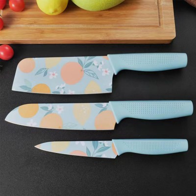 DEVKUVAR 3 Pc Stainless Steel Knife Set