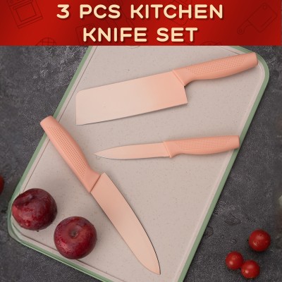 FOROLY 3 Pc Stainless Steel Knife Set