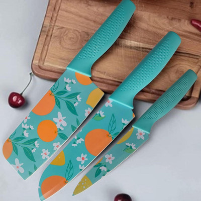 BUYGSM 3 Pc Stainless Steel Knife Set SET OF 3 KITCHEN CUTTING