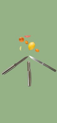 Shreenathji International 3 Pc Stainless Steel Knife Set