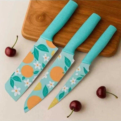 Jiqop 3 Pc Stainless Steel Knife Set