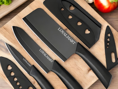 OXXIHOME 1 Pc Stainless Steel Knife Set Printed SS Ultra Sharp Butcher, Meat, Pairing, Vegetable for Kitchen