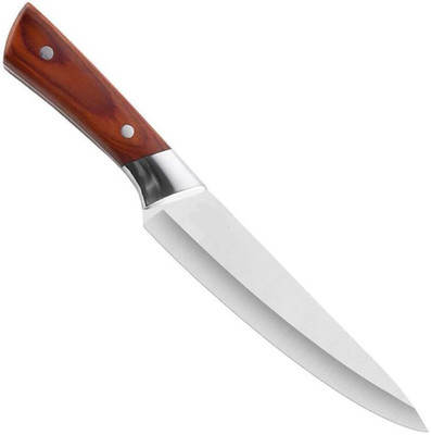 daesgesage 1 Pc Wood, Stainless Steel Knife 1 Pc Stainless Steel Knife Professional Kitchen Knife Cooking Chefs Knife