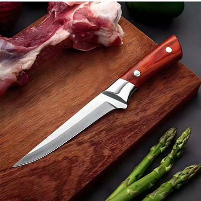 Wizbiz 1 Pc Stainless Steel Knife Chopper Butcher Kitchen Knife Set Boning Fish Fruit Vegetable cutting Chef Knife