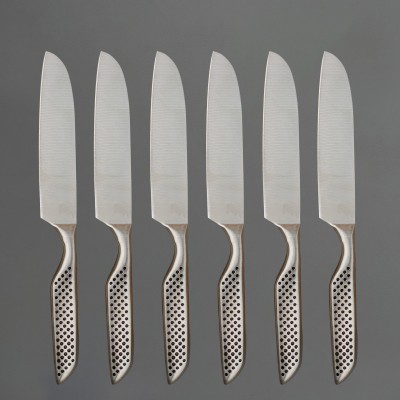 YELONA 6 Pc Stainless Steel Knife Set High Carbon Paring/Peeling Kives for Cutting & Chopping Vegetable, Meat