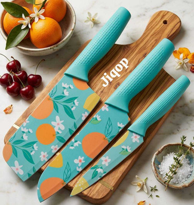 Jiqop 3 Pc Stainless Steel Knife Set for kitchen uses
