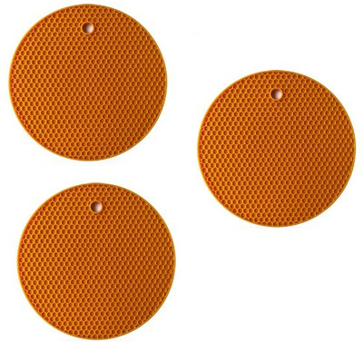 DeoDap Multicolor Silicon Kitchen Linen Set(Pack of 3)