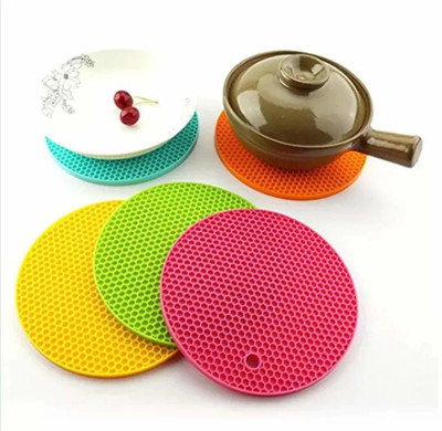 KGBTREADS Multicolor Silicon Kitchen Linen Set(Pack of 4)