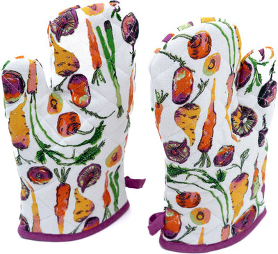 The Hive Multicolor Cotton Kitchen Linen Set(Pack of 2)