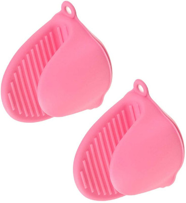 SumanSadhnaEnt Pink Silicon Kitchen Linen Set