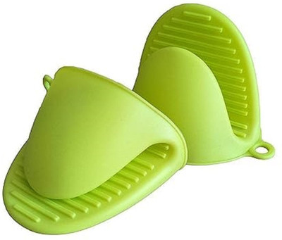 MDNDECOR Green Silicon Kitchen Linen Set(Pack of 1)