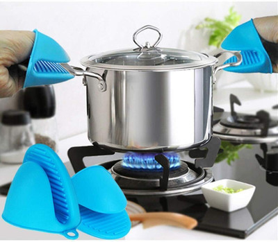 RUDHJAL Multicolor Silicon Kitchen Linen Set(Pack of 2)