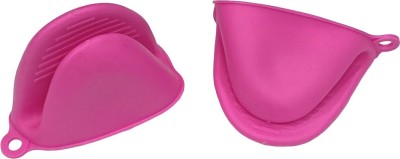 Fitaza Pink Silicon, Linen Kitchen Linen Set(Pack of 2)