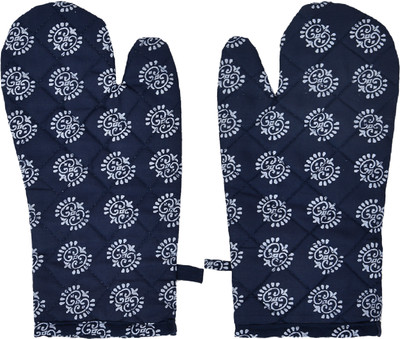KUBER INDUSTRIES Blue Polyester Kitchen Linen Set(Pack of 2)