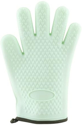 HomeFast Green Silicon Kitchen Linen Set(Pack of 1)