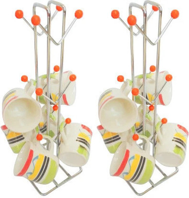 Standify Cup Kitchen Rack Steel Cup Stand Holder Kitchen Dish Rack for Cup/Mug
