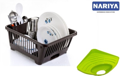 nariya Dish Drainer Kitchen Rack Plastic