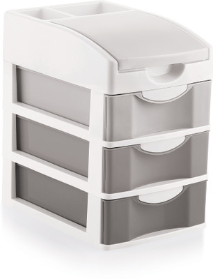 Flipkart SmartBuy Utensil Kitchen Rack Plastic Small Size Make-up MulitPurpose Drawer Rack Organizers
