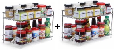 Somkala Containers Kitchen Rack Steel presents a combo pack of stainless steel 2