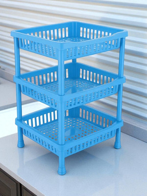 Shezari Dish Drainer Kitchen Rack Plastic Multipurpose kitchen rack for househlod-1