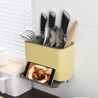 BAREPEPE Empty Cutlery Holder Case(Multicolor  Holds 55 Pieces)