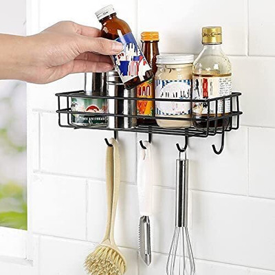 DXDT Cutlery Kitchen Rack Steel Cutlery Kitchen Rack Steel Storage Organizer(Pack of 2) for Kitchen Wall Mounted