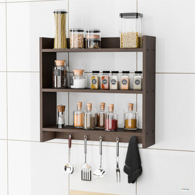 Firebees Containers Kitchen Rack Wood Kitchen Rack Wall Mounted | Kitchen Organizer Rack Wooden