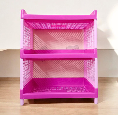 Hitech Fruits/Vegetables Kitchen Rack Plastic Multipurpose Small Rack