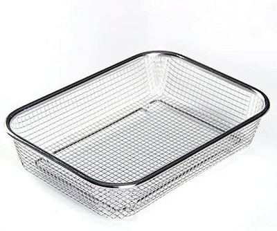 DZOVAG STAINLESS STEEL DRAINER Collapsible Strainer(Silver Pack of 1)