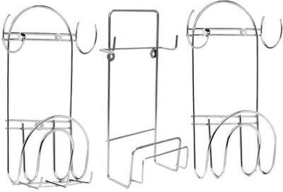 shagun creation Chakla/Belan Kitchen Rack Steel Round, Rectangle & Hook Chakla Belan Stand