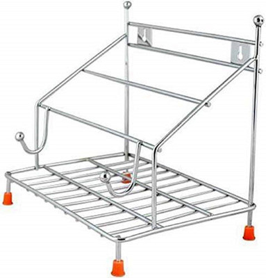 Amazing Choice Chakla/Belan Kitchen Rack Steel Stainless Steel 4 in 1 Chakla/Belan/Tawa/Chimta Stand